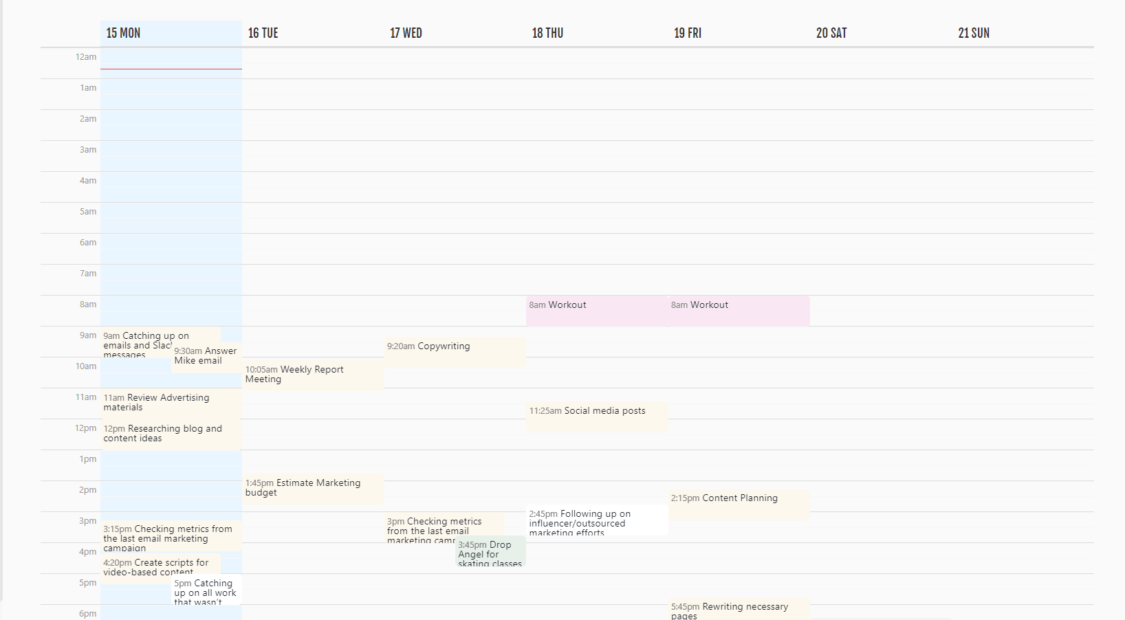 Efficient Time Management